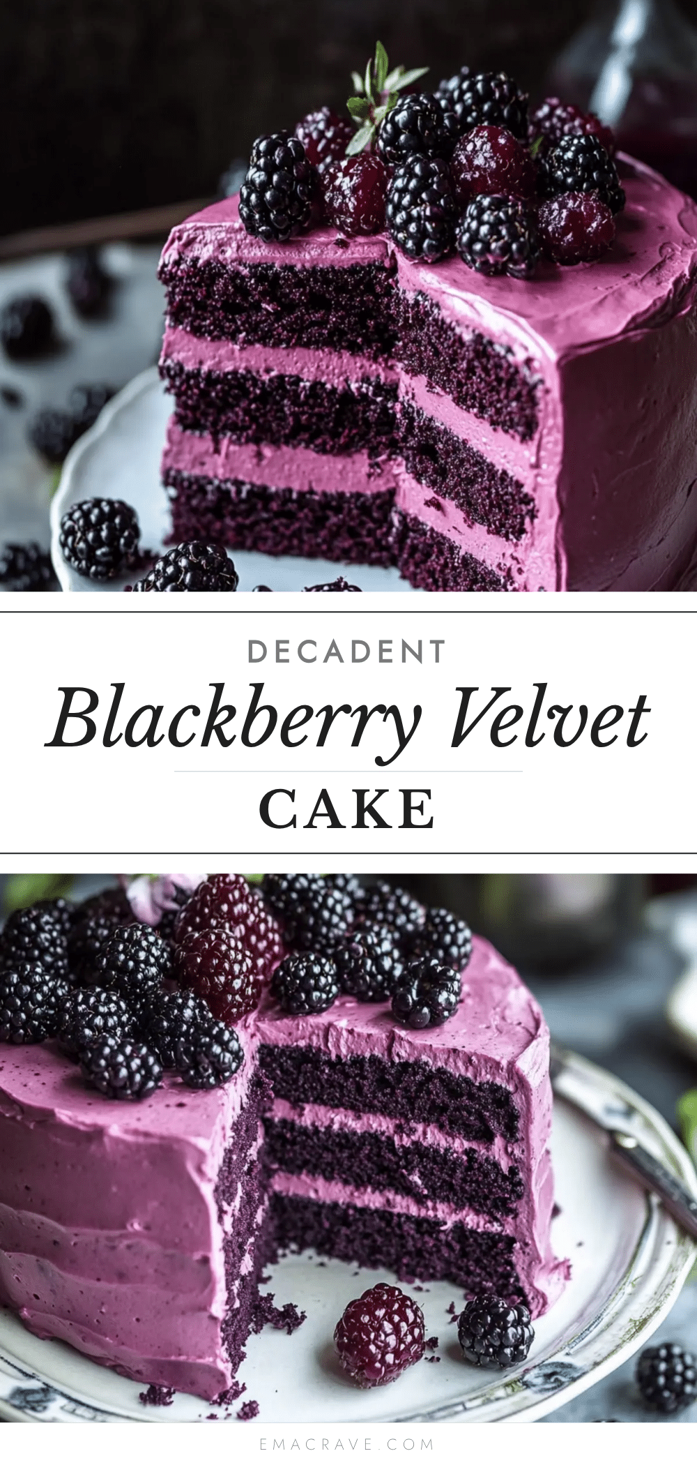 blackberry velvet cake recipe