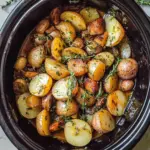 crock pot swamp potatoes - featured image