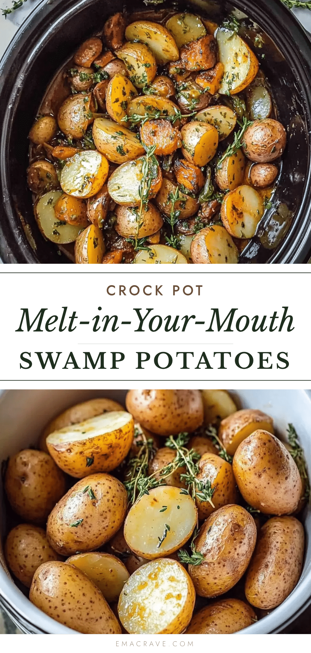crock pot swamp potatoes recipe