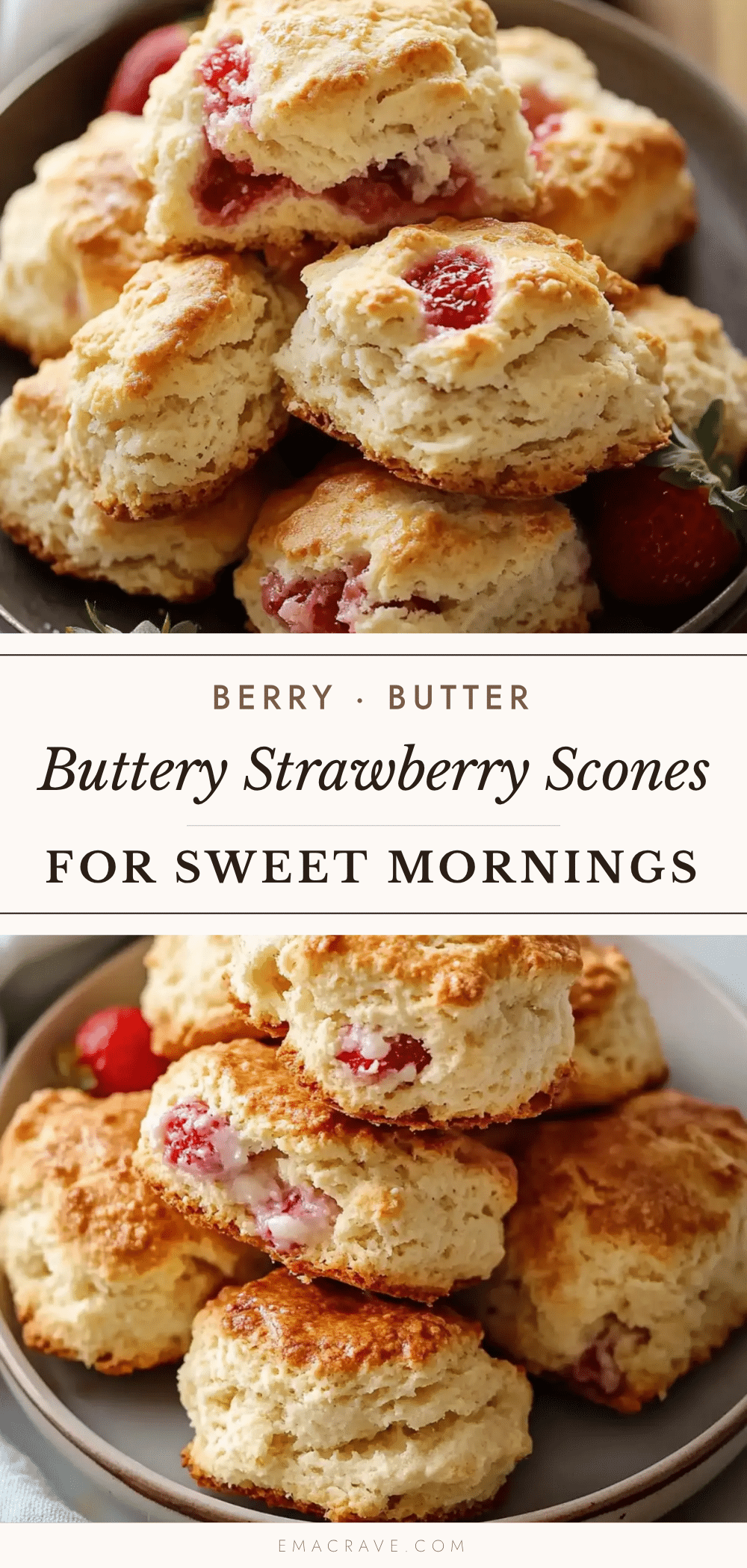 English strawberry scones recipe