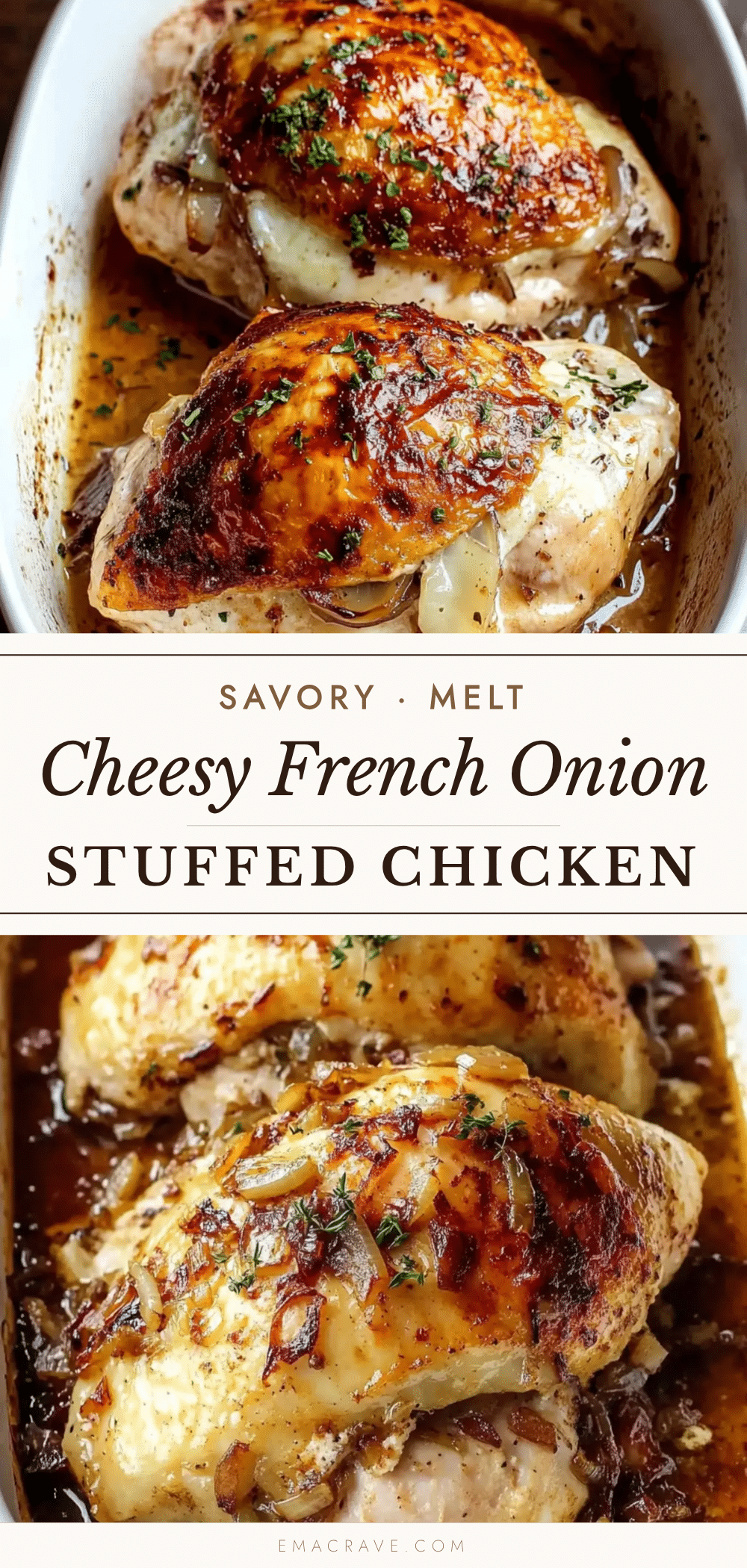 french onion stuffed chicken recipe