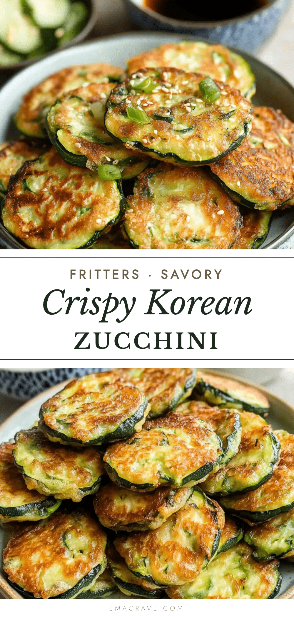 Korean Zucchini Fritters recipe
