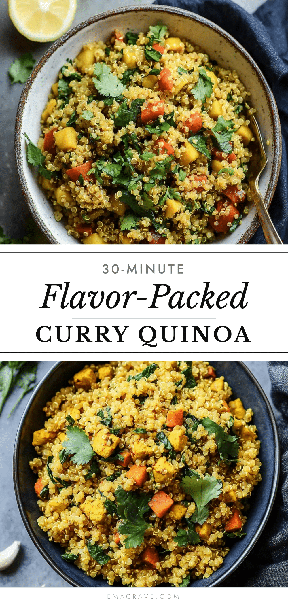 quick curry quinoa 30 minutes recipe