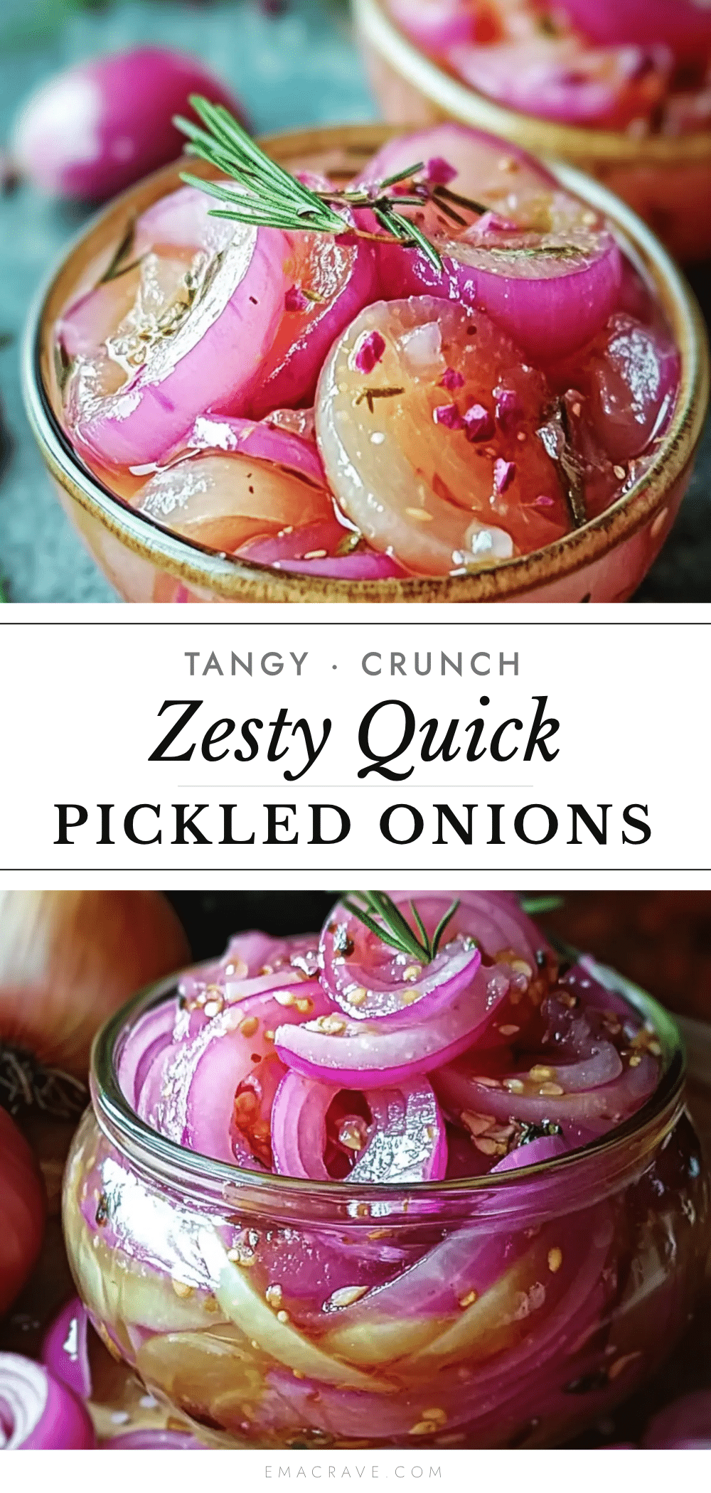 quick zesty pickled onions recipe