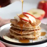 apple cinnamon oat pancakes - featured image