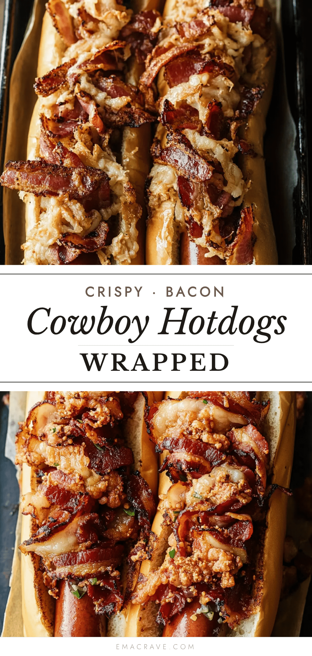 bacon wrapped cowboy hotdogs recipe