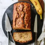 butterscotch banana bread - featured image