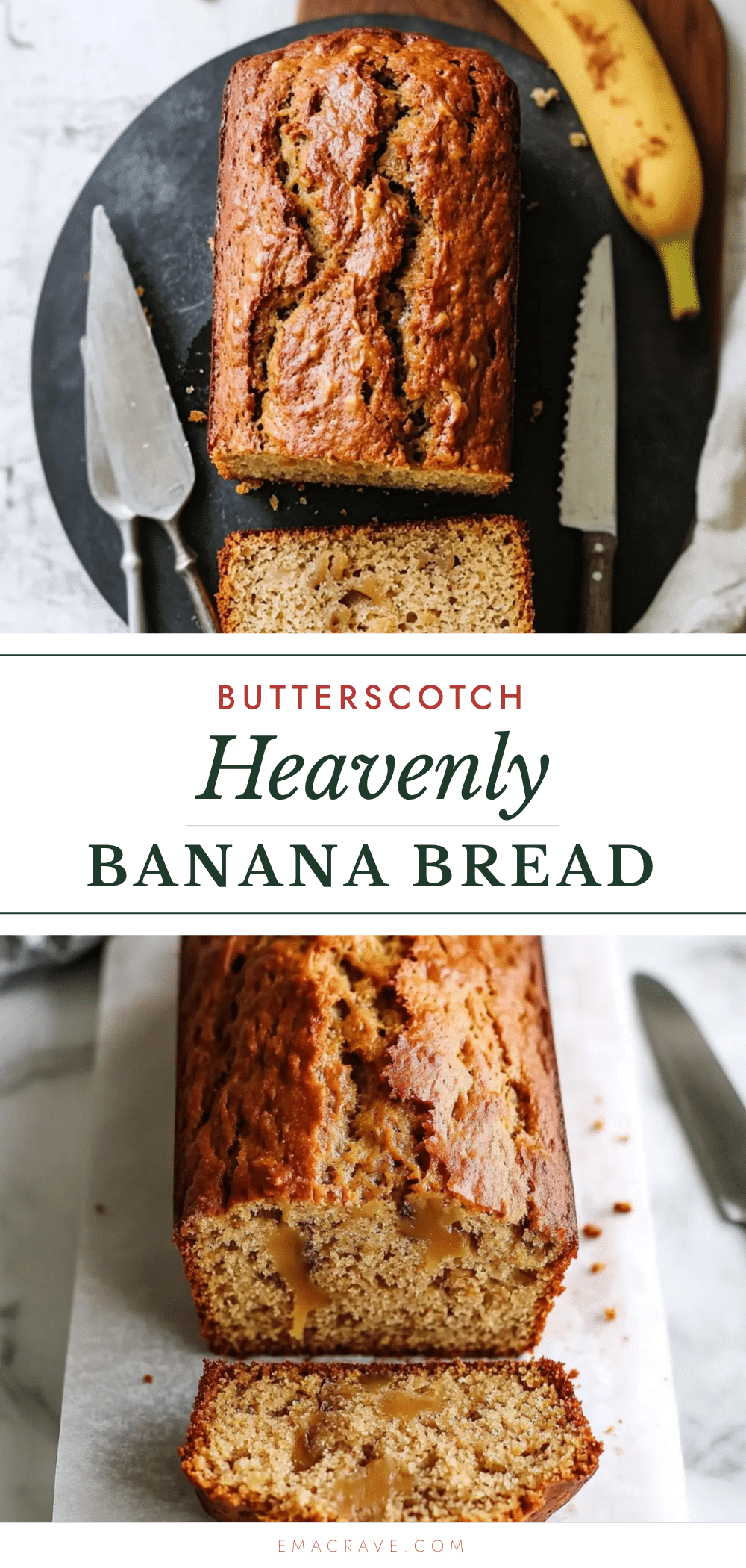 butterscotch banana bread recipe