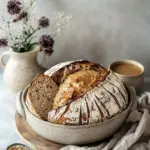 chai sourdough bread - featured image