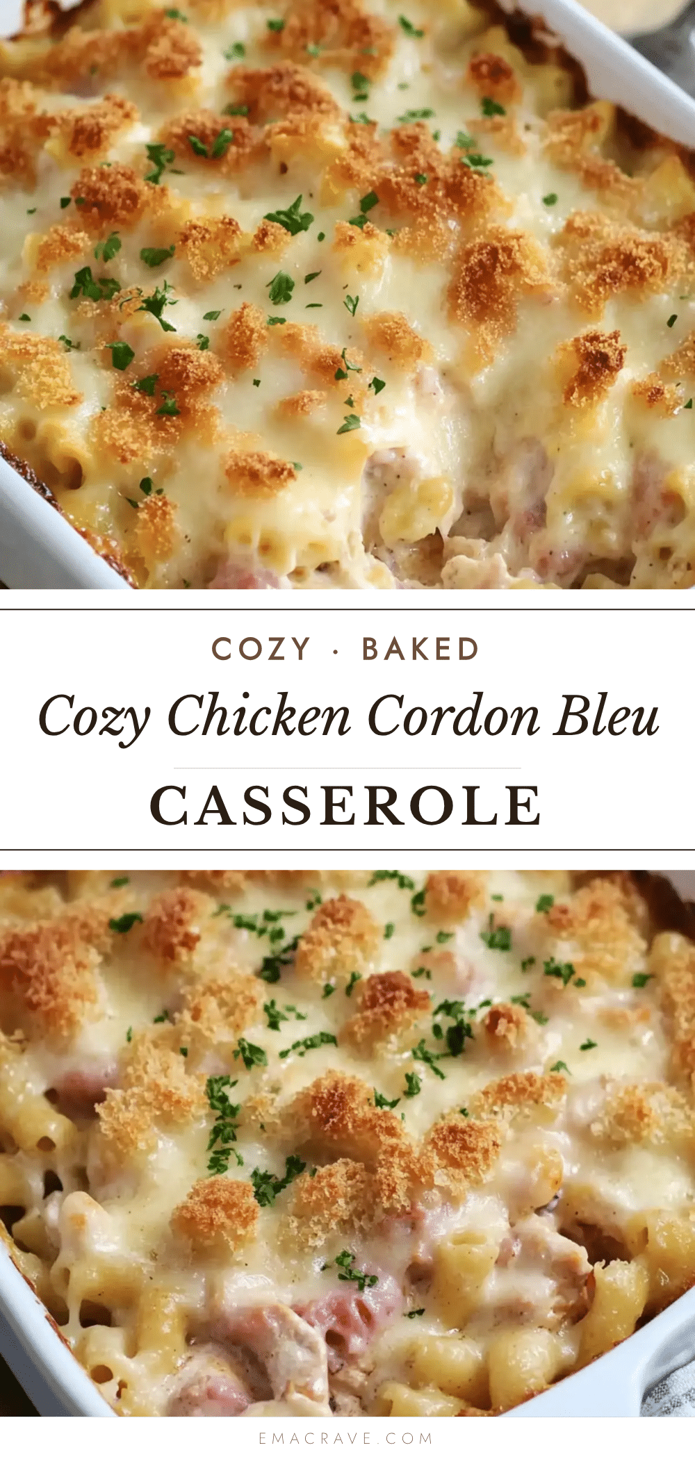 chicken cordon bleu casserole recipe