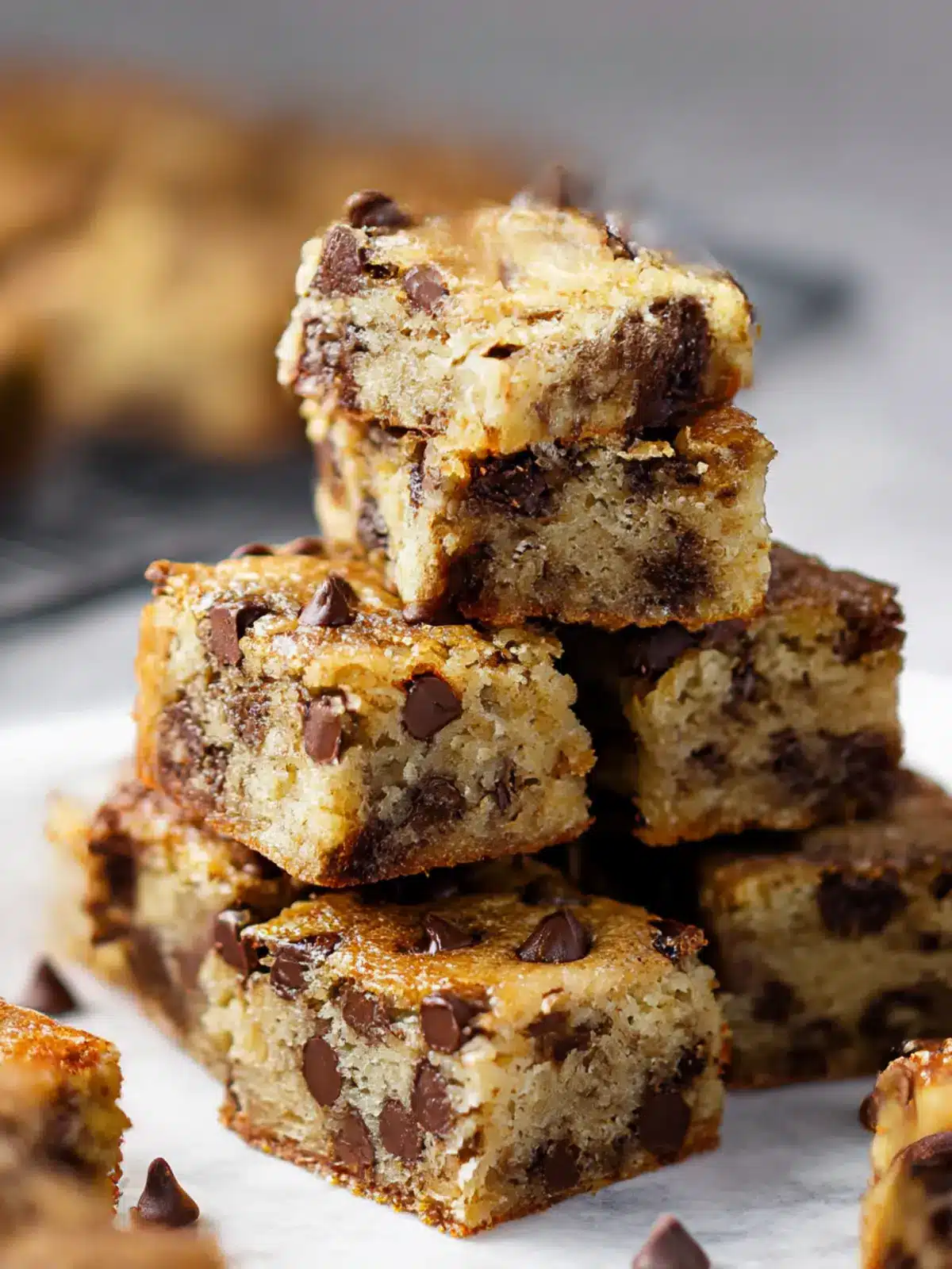 chocolate chip banana bars preparation steps