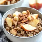 cinnamon apple breakfast quinoa - featured image