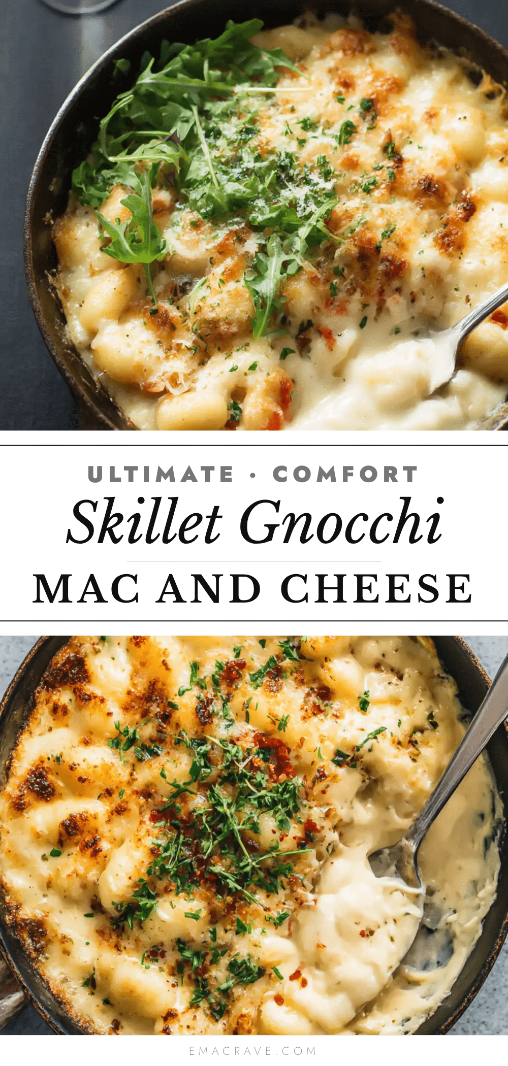 creamy skillet gnocchi mac and cheese recipe