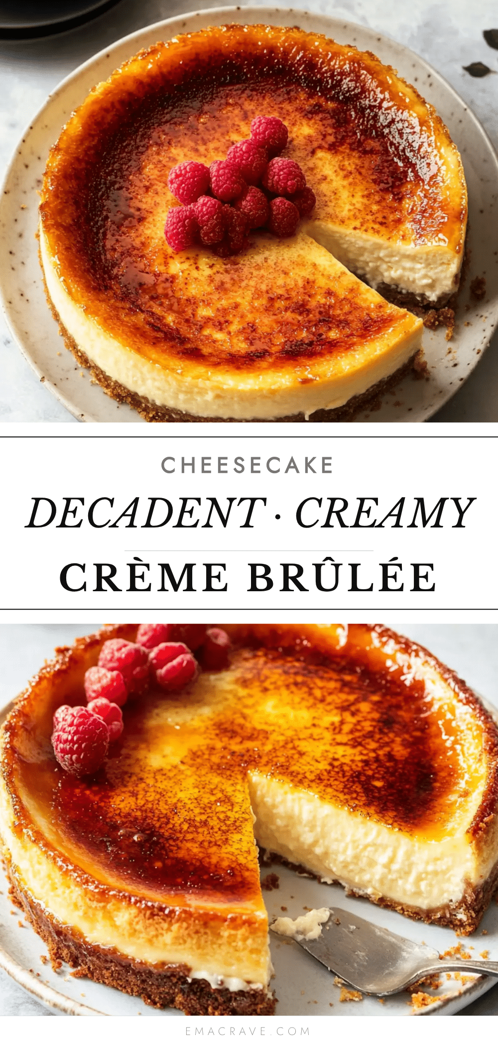 crème brûlée cheesecake recipe