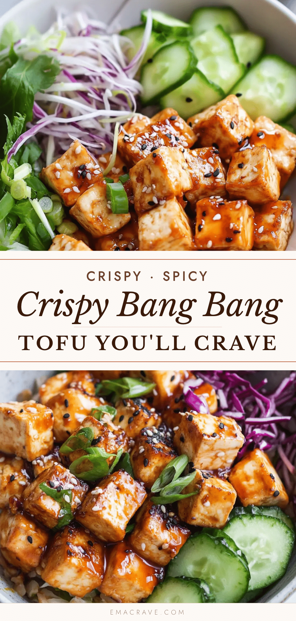 crispy bang bang tofu recipe