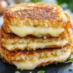 crispy cauliflower grilled cheese - featured image