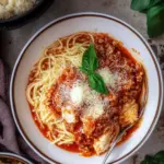 crispy ground chicken parmesan - featured image