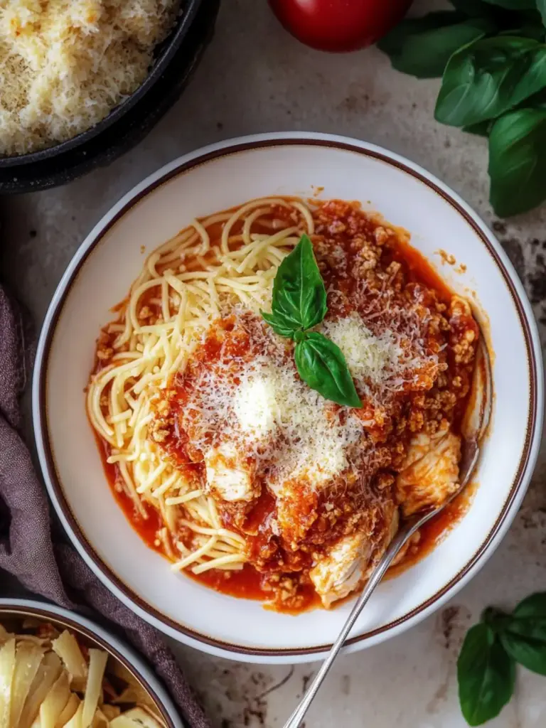 crispy ground chicken parmesan - featured image