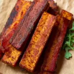 crispy tofu bacon - featured image