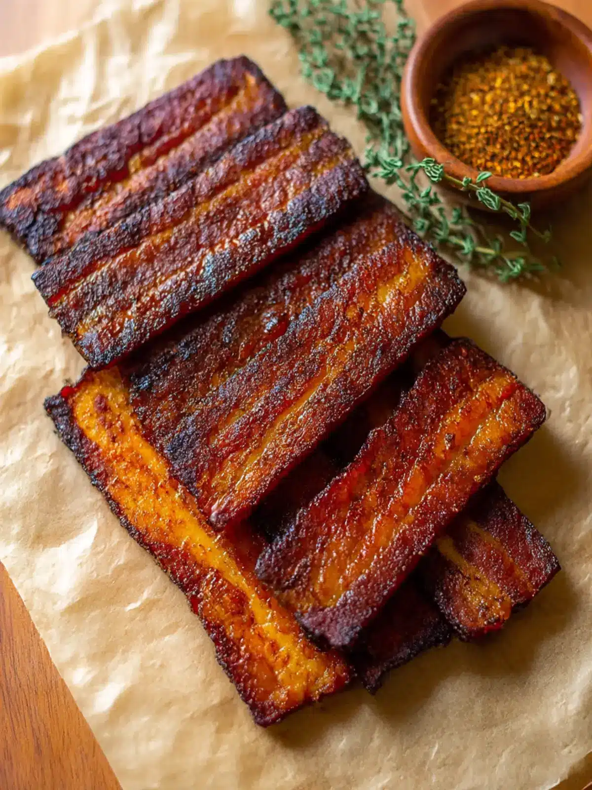 crispy tofu bacon preparation steps