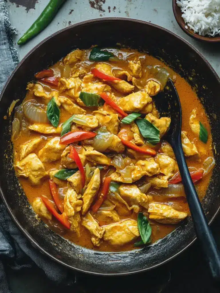 easy 23-minute chinese curry chicken - featured image
