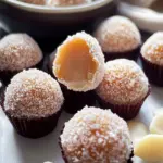 easy macadamia nut balls - featured image