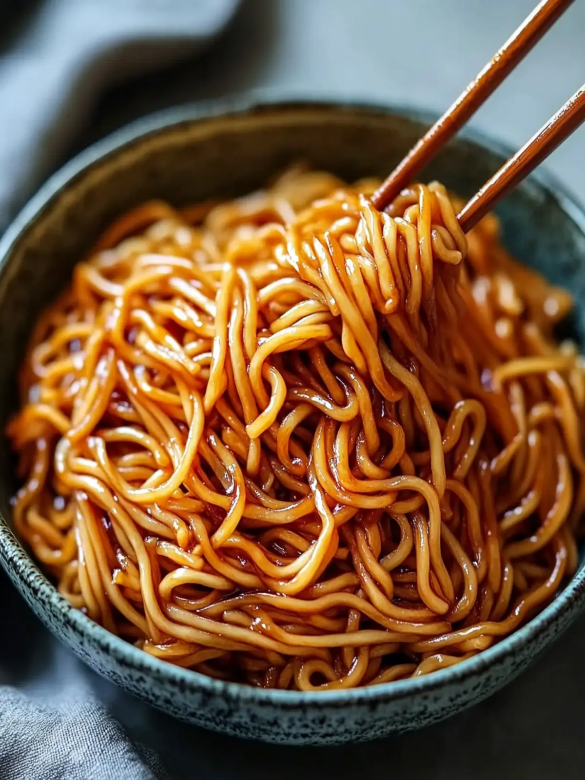 easy savory plain lo mein noodles preparation steps