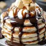 Fluffy S’mores Pancakes - featured image