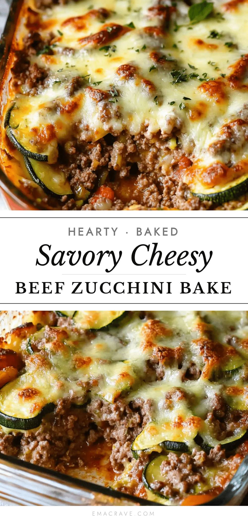 ground beef zucchini casserole recipe