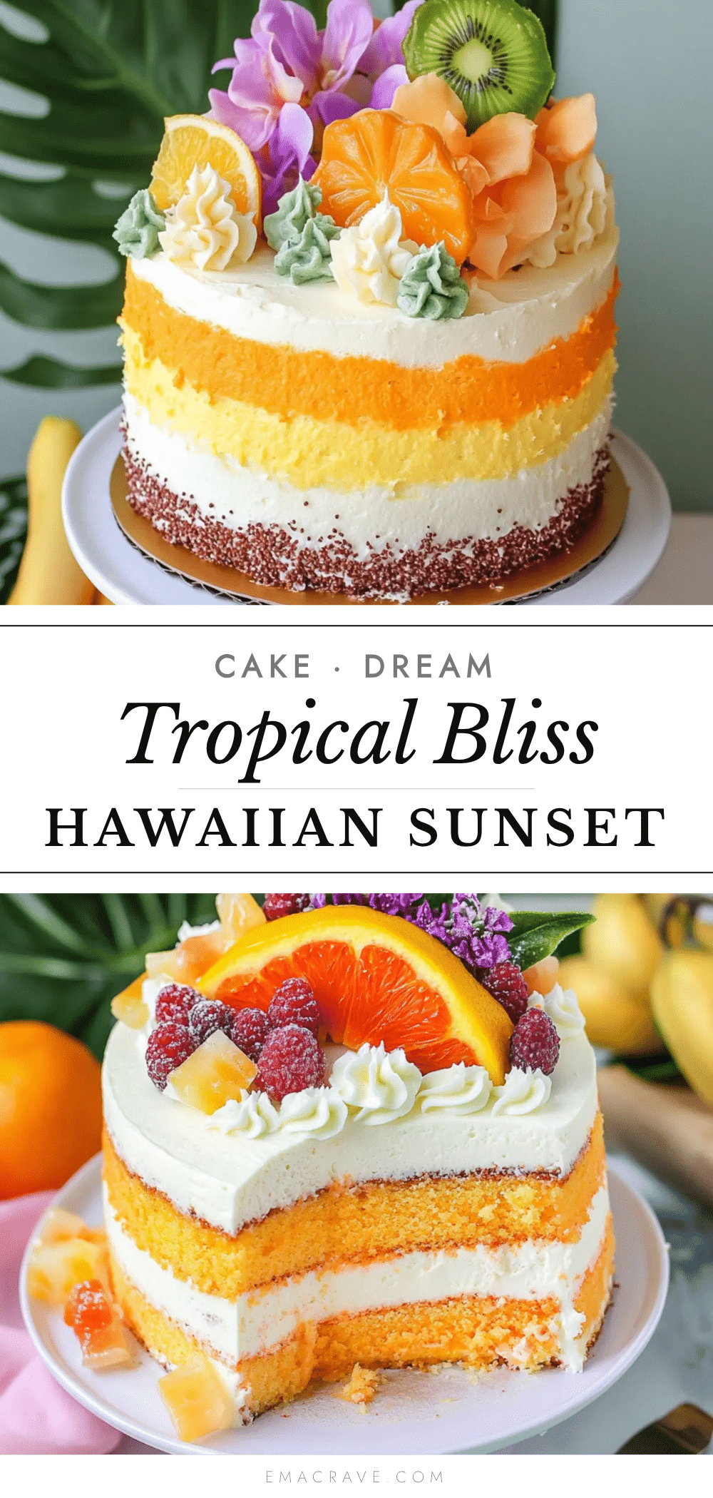 Hawaiian sunset cake recipe