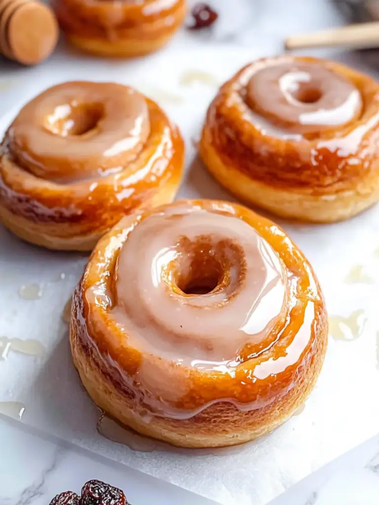 homemade honey buns - featured image