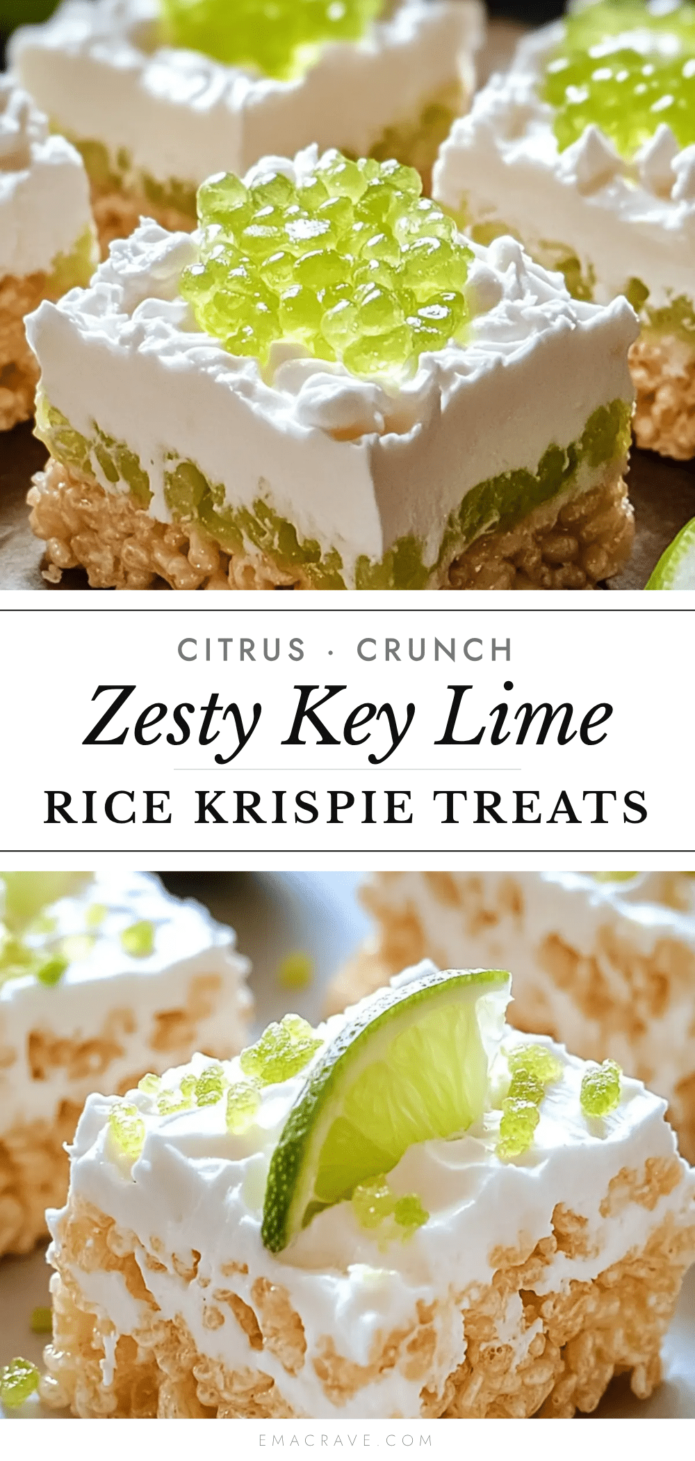 key lime pie rice krispie treats recipe