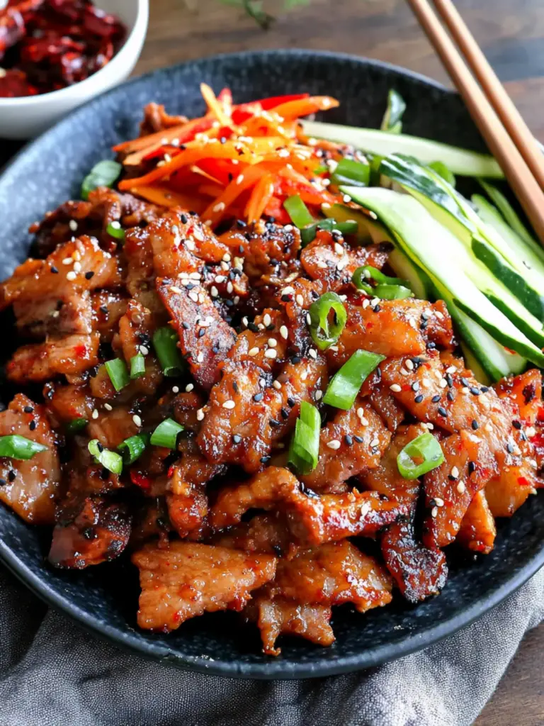 korean pork bulgogi - featured image