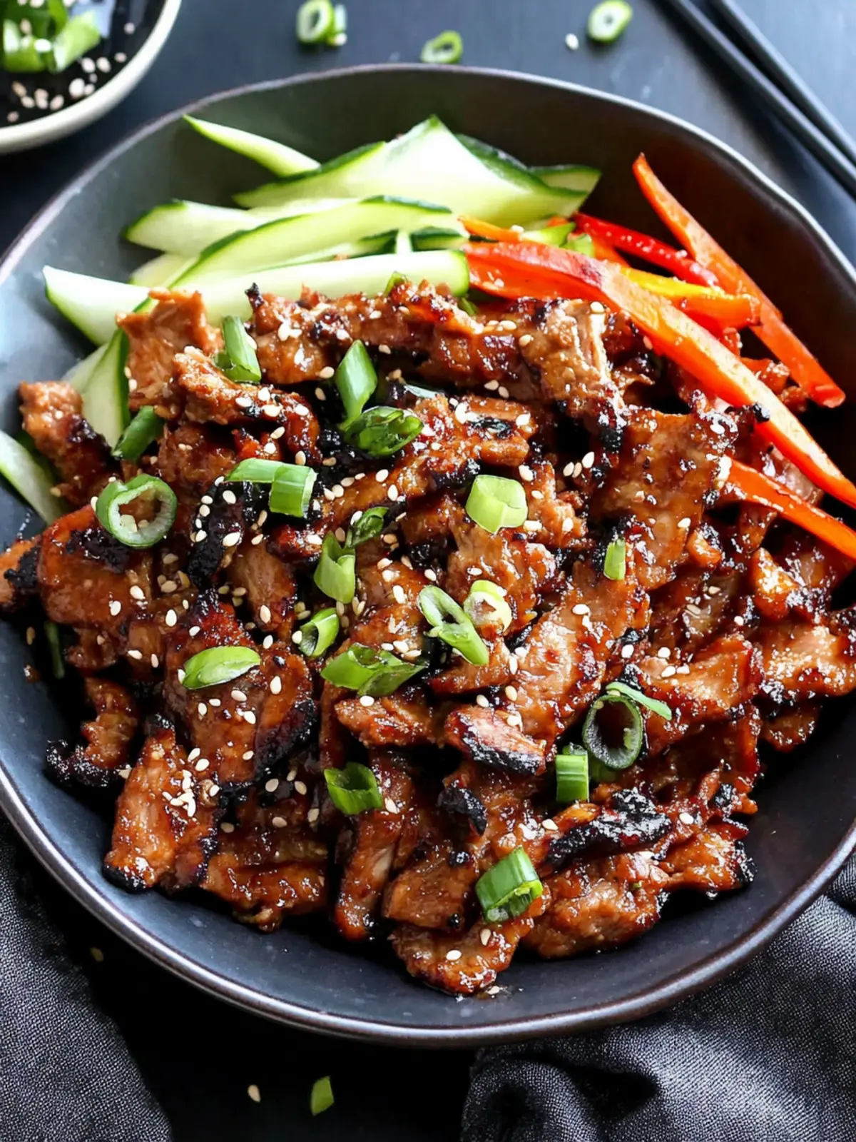 korean pork bulgogi preparation steps