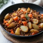 lentil potato skillet - featured image
