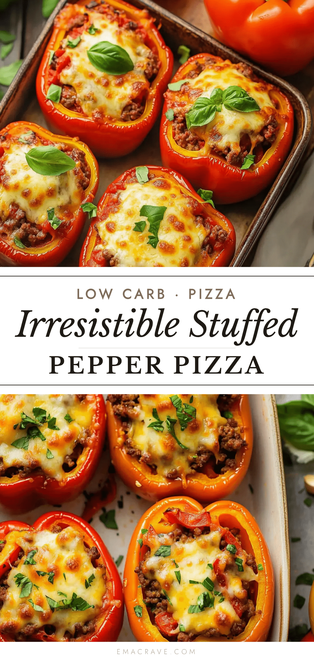 low carb pizza stuffed peppers recipe