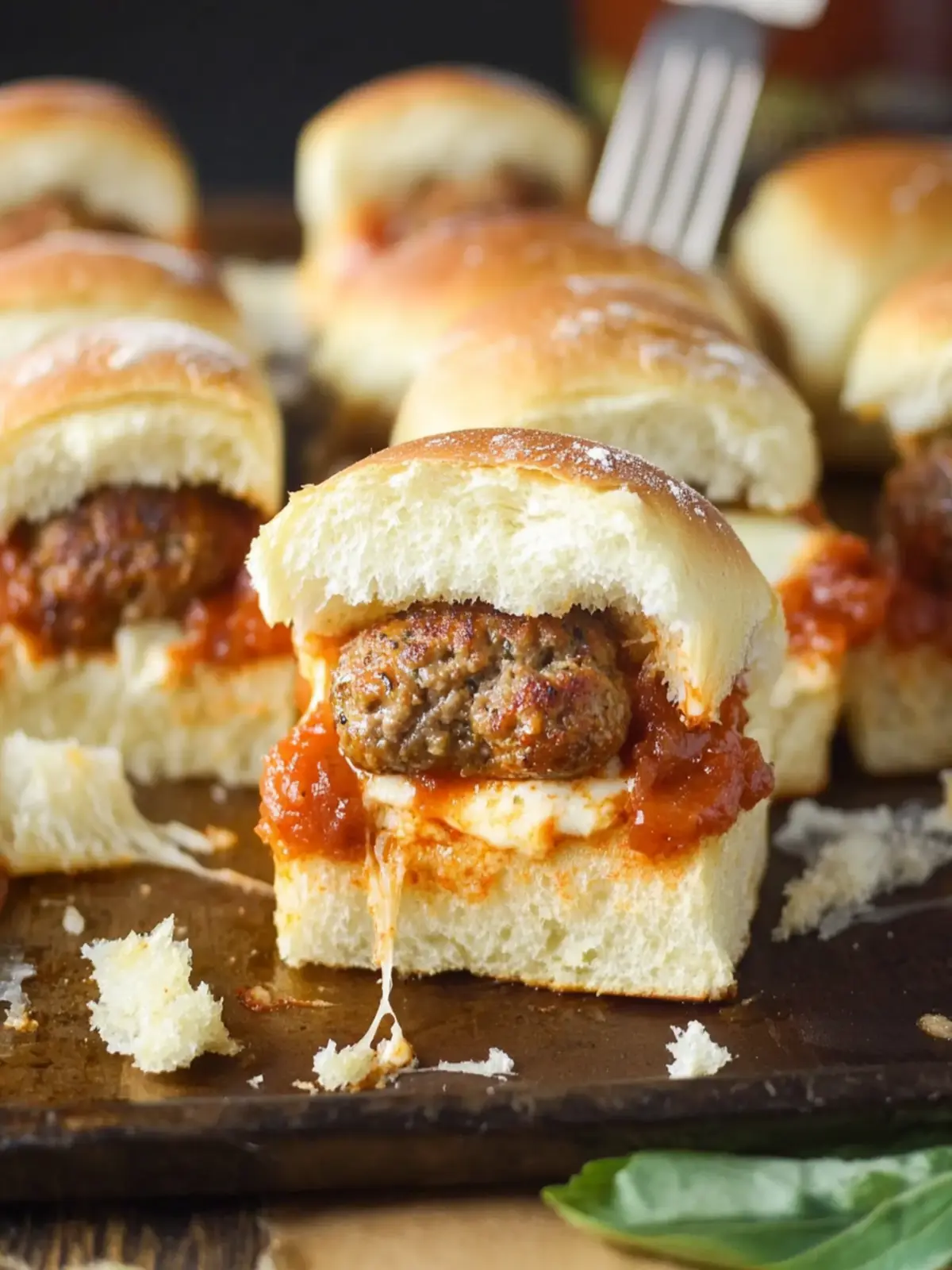 meatball sliders preparation steps