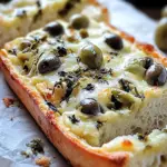 olive cheese bread - featured image