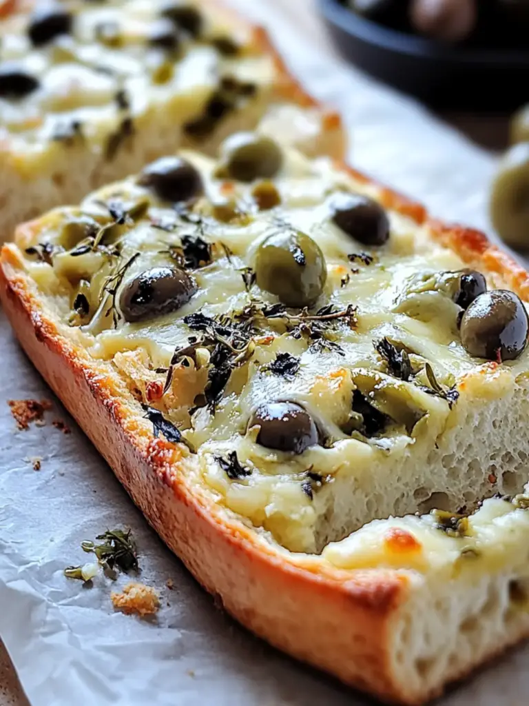 olive cheese bread - featured image