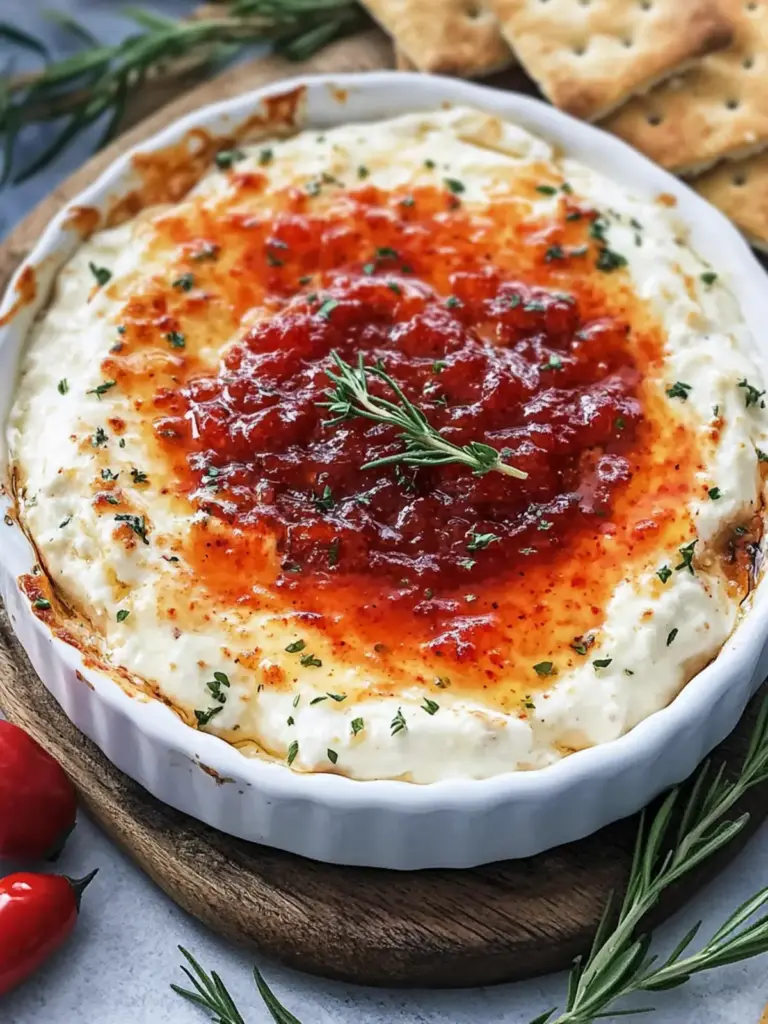 pepper jelly cheese dip - featured image
