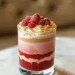raspberry cheesecake latte - featured image