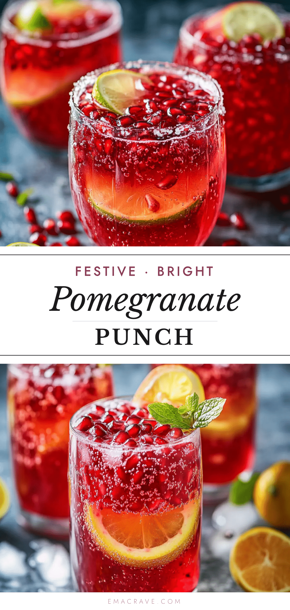 refreshing pomegranate punch recipe