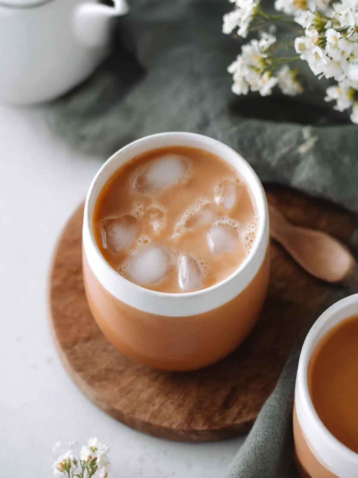 royal milk tea preparation steps