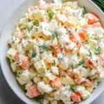 russian crab salad - featured image