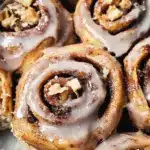 Snickers cinnamon rolls - featured image