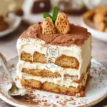 vegan biscoff tiramisu - featured image