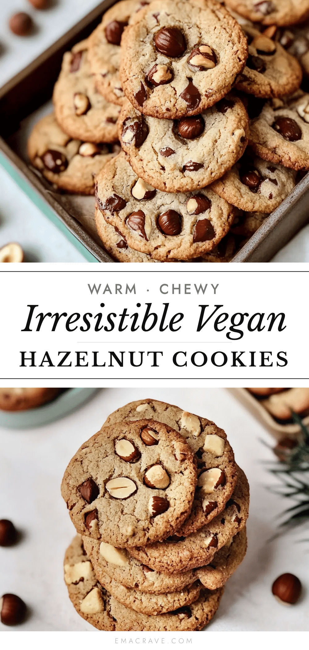 vegan hazelnut cookies recipe