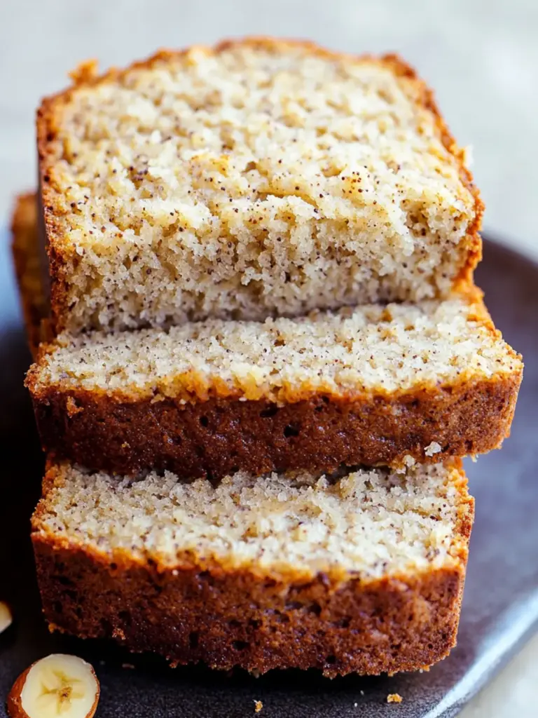 almond flour banana bread - featured image
