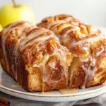 apple fritter pull-apart bread - featured image