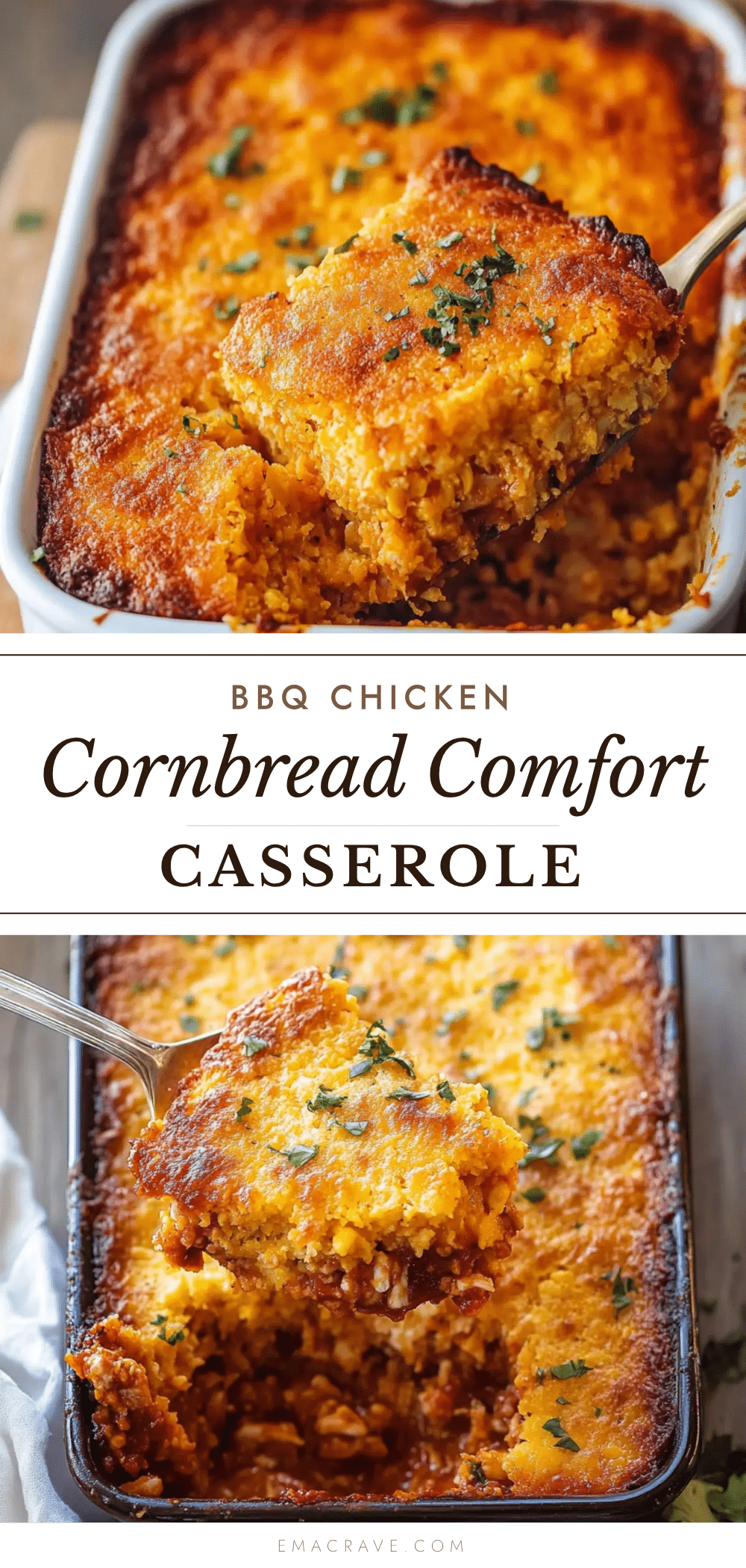 bbq chicken cornbread casserole recipe